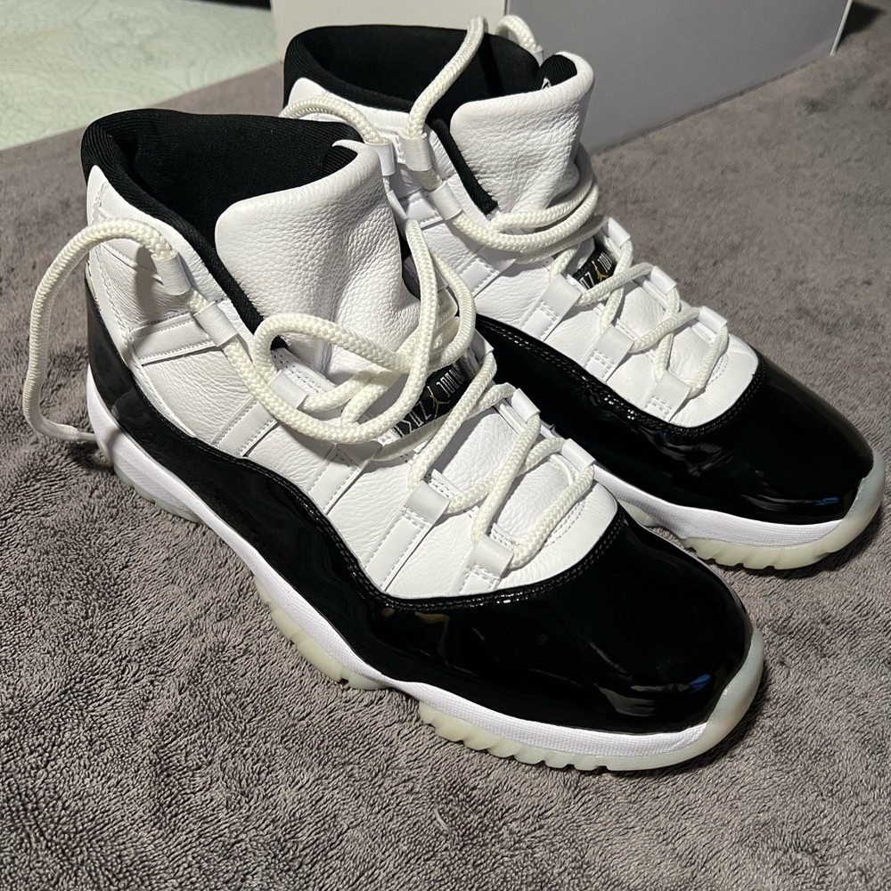 Jordan Retro Black and White Sneakers